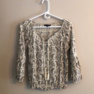 American Eagle | Women's 3/4 Sleeve Blouse | XS